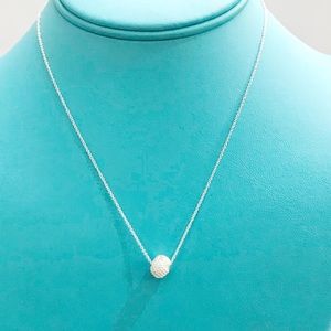 Tiffany & Co Sterling Silver Twist Knot Necklace